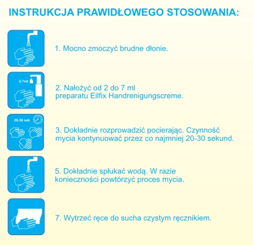 Eilfix krém na umývanie rúk 250 ml odstraňuje silné prémiové nečistoty