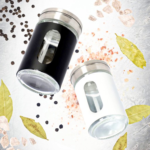 Nádoba na korenie Salt Pepper Black 90ml