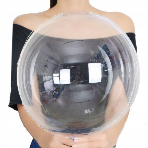 Krištáľová guľa transparentná BALÓN transparentná