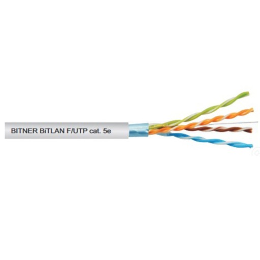 LAN KÁBEL 4x0,5mm FTP 24AWG kat. 5e 1 mil