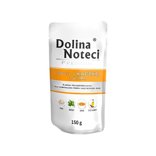 Dolina Noteci mokré krmivo kačica s tekvicou 0,15 kg