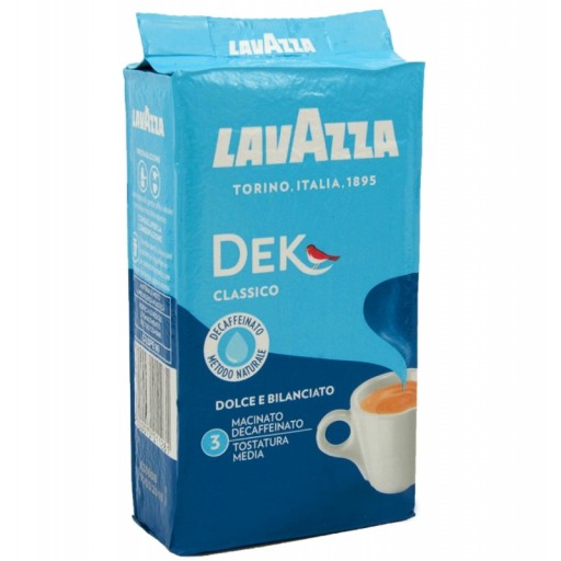 Lavazza DEK bezkofeínová 250g mletá káva