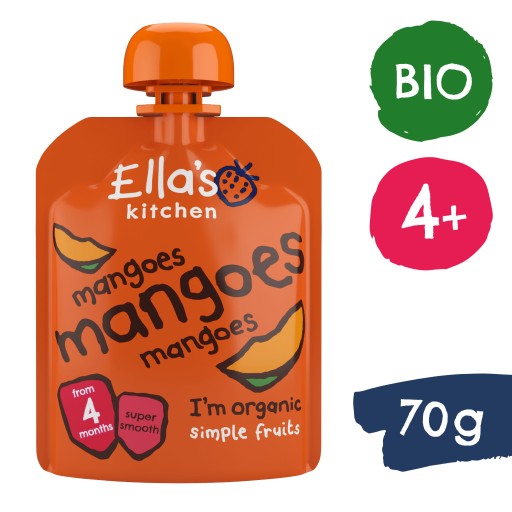 Ella's Bio Baby Mango snack (70 g)