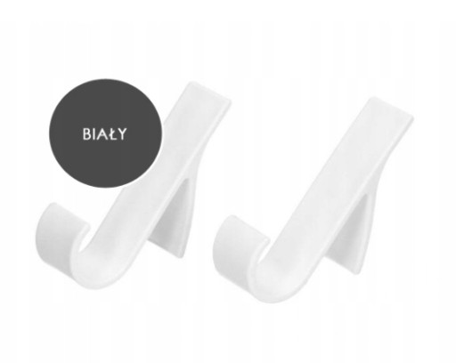 VEŠIAKOVÝ HÁK NA KÚPEĽŇOVÝ RADIÁTOR 95x25x60 mm biely