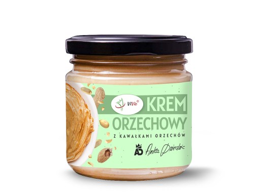 Arašidový krém. chrumkavé 200g VIVIO