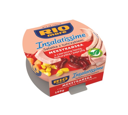 MEXICKÝ ŠALÁT S TUNIAKOM 160g RIO MARE