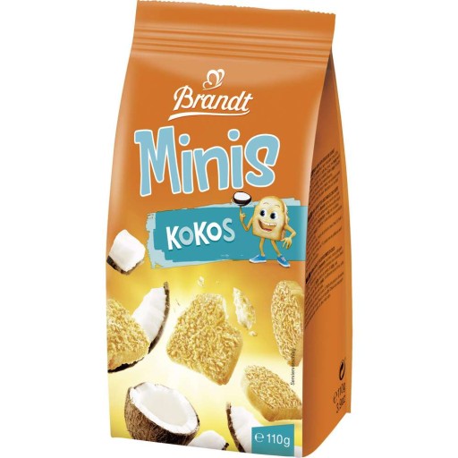 Brandt Minis kokosové sucháre 110g