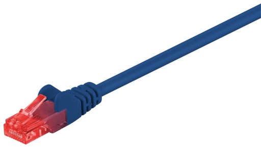 MicroConnect U/UTP CAT6 2M Modré PVC