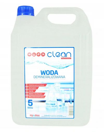 Demineralizovaná voda, 5l balenie