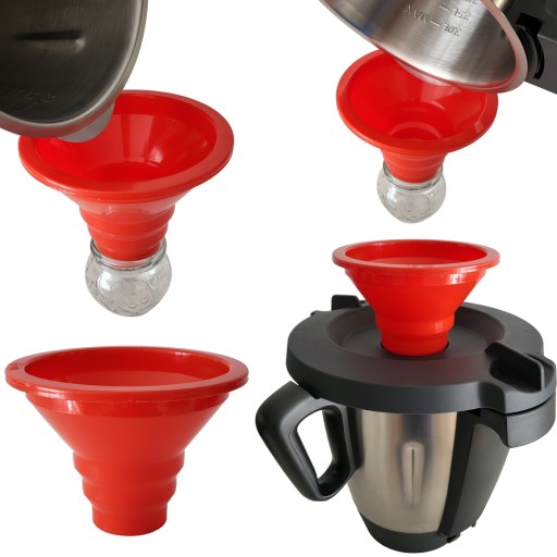 Lievik na nádoby a dózy pre SIlverCrest Monsieur Cuisine SMART a CONNECT