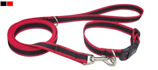 DEER PET Set čierno/modré VODÍTKO 2m SILNÝ GOLIER