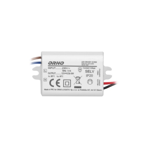 NAPÁJACÍ ZDROJ PRE MINI PLECHOVKU LED PÁSKY 12V 6W IP20