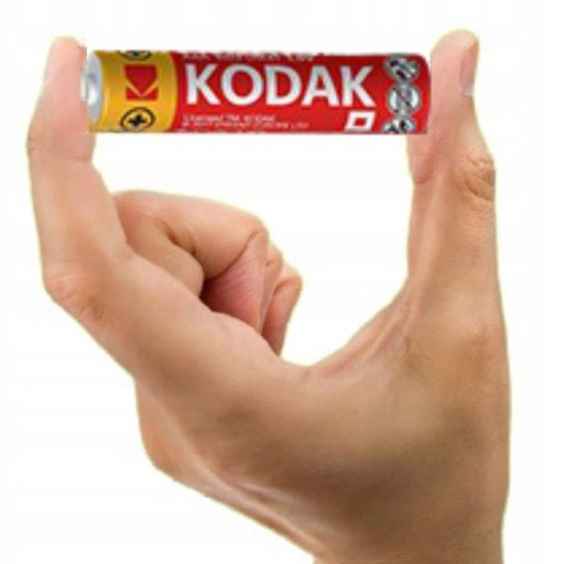 BATÉRIE KODAK AAA BATÉRIE S MALÝMI PRSTY R3 6 KS.