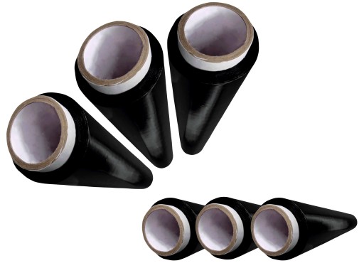 XL ČIERNA STRETCH FÓLIA, VEĽA KRYCIE FÓLIE