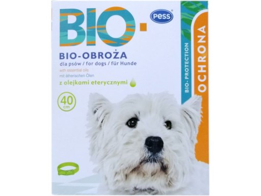 BIOLOGICKÝ Obojkový PESS 40CM s olejmi pre psov