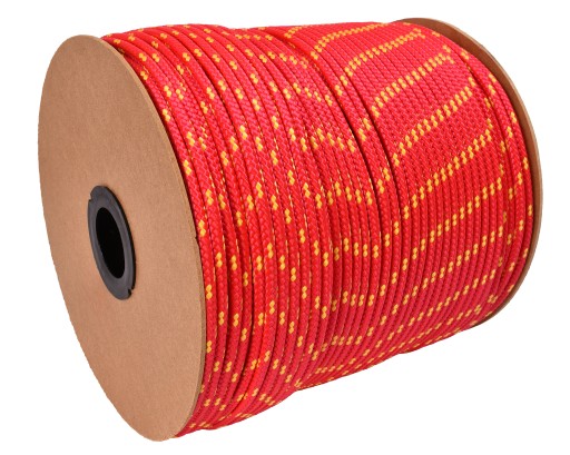 POLYPROPYLÉNOVÉ LANO Silné pletené lano 8mm 10M