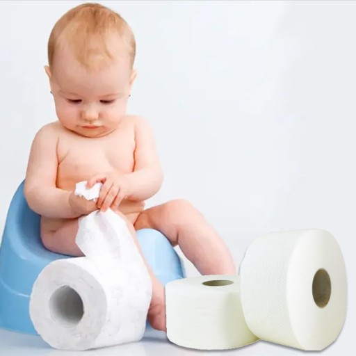 ELLIS Toaletný papier WHITE JUMBO Big Rola celulózová toaleta 1 ks rolka biela