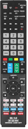 UNIVERZÁLNE DIAĽKOVÉ OVLÁDANIE PRE OSTRÉ SMART NETFLIX YOUTUBE TV BATERIE ZDARMA