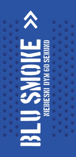 Modrá dymová sviečka - CS18A7A