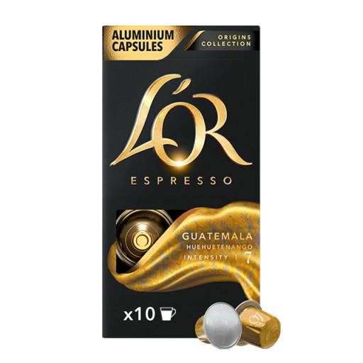 Kapsule pre Nespresso L'OR Espresso Guatemala 10 ks.