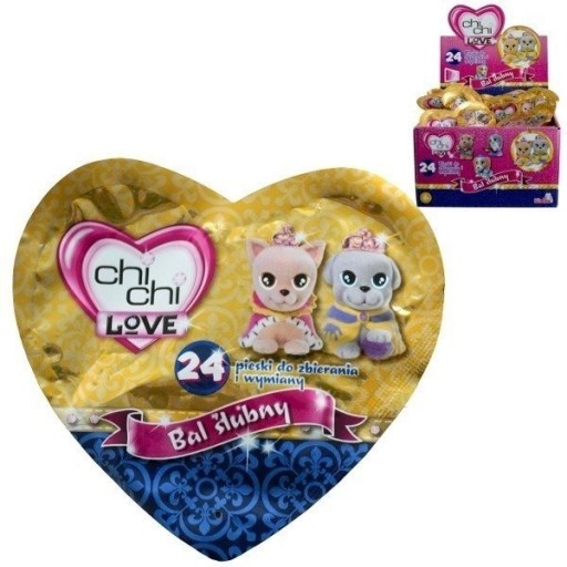 CHI CHI LOVE SVADOBNÁ TAŠKA PLNENÁ POSTAVA LOPTOU