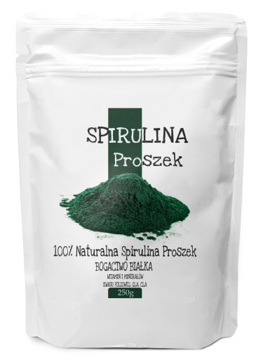 SPIRULINA 250g prášok, prírodný, riasy / BIOSWENA