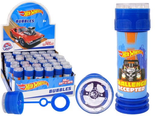 Hot Wheels 55 ml My Bubble Blue Mydlové bubliny
