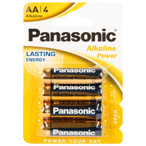 ALKALICKÁ BATÉRIA Panasonic AA R6 4 KS UNIVERZÁLNA EFEKTÍVNA