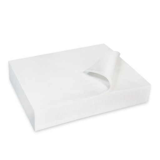 KOZMETICKÉ OŠETROVACIE OBALY 100 KS Z VLIESENÉHO strihu, JEDNORÁZOVÉ 20x16 cm