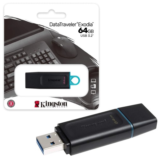 Pamäťový kľúč Kingston Exodia DTX 64 GB 64 GB USB 3.2