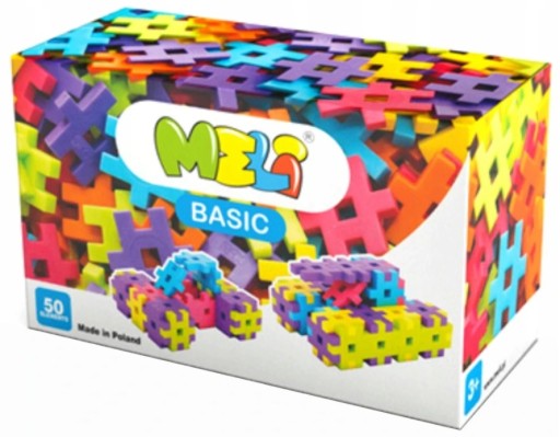 MINI VAFLOVÉ BLOKY MELI BASIC 50 EL. 50001