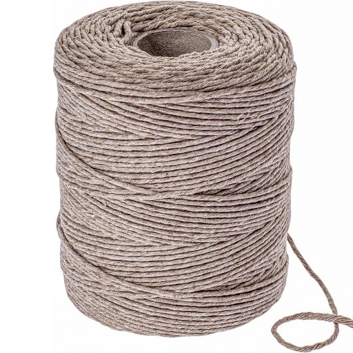 PRÍRODNÁ PLÁNOVANÁ Šnúrka 1 mm / 100 gramov