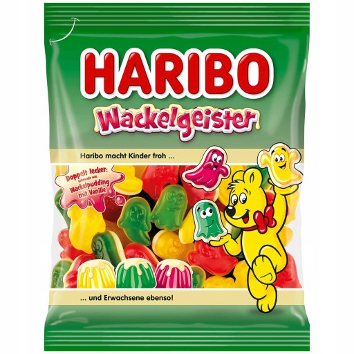 Haribo Wackelgeister 160 g Ovocné želé