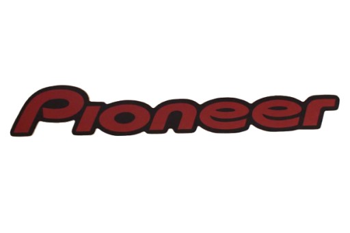 NÁLEPKA PIONEER 17,6 x 3 cm