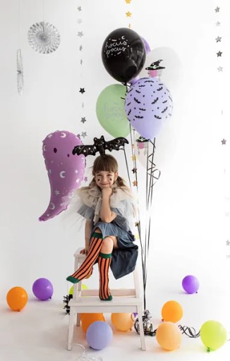 HALLOWEENSKÉ BALÓNY Hocus Pocus Witch Mix 6 ks