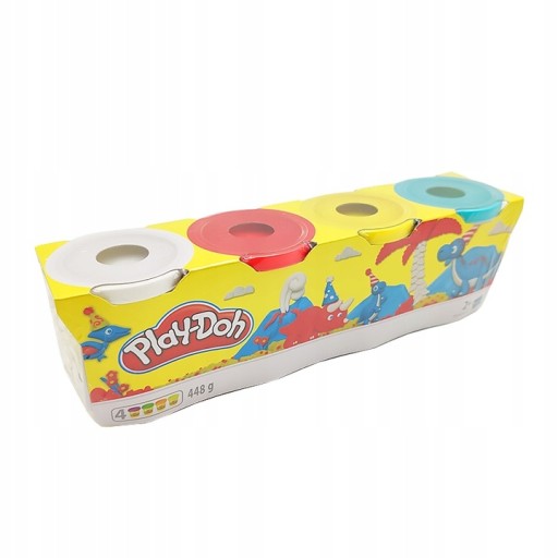 Play-Doh Súprava 4 farieb B5517 Play-Doh 4-balenie