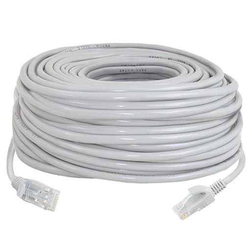 Sieťový kábel LAN RJ45 UTP Ethernet krútený pár zlatý 30m internetový kábel