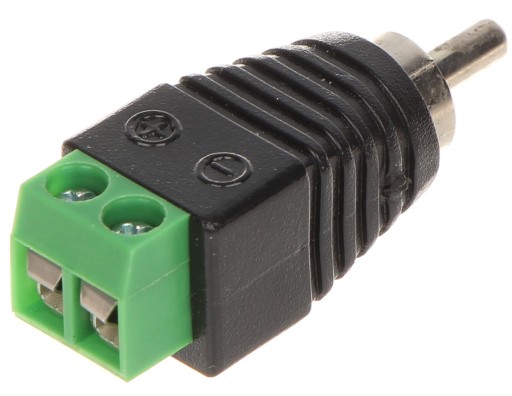 KONEKTOR KONEKTORA KONEKTORA ADAPTÉRA CINCH RCA PLUG