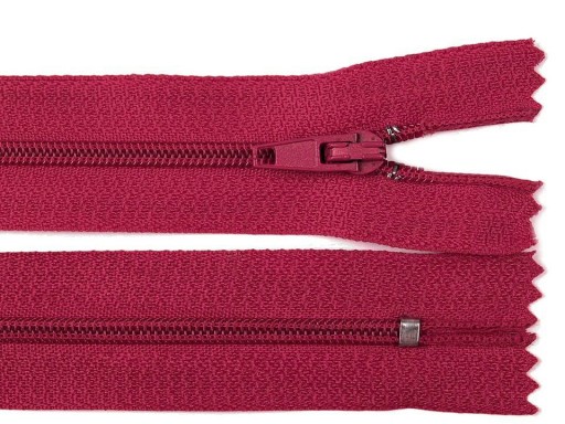 Neoddeľovací špirálový kolíkový zámok 3mm / 30cm / ČERVENÁ 148