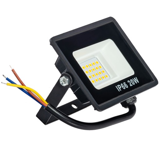Halogénový reflektor PRACOVNÁ LAMPA VODEODOLNÉ LED SVIETIDLO 20W 1800lm SLIM