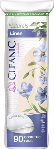 ČISTÁ KOZMETICKÉ VLOČKY (90) NATURALS PLEŤ