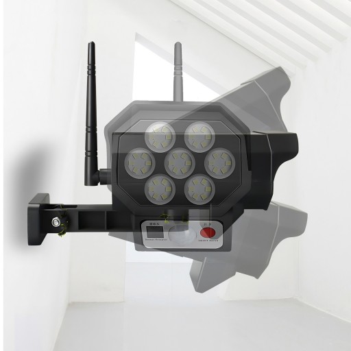 DUMMY CAMERA LED SOLÁRNA LAMPA SO SNÍMAČOM POHYBU