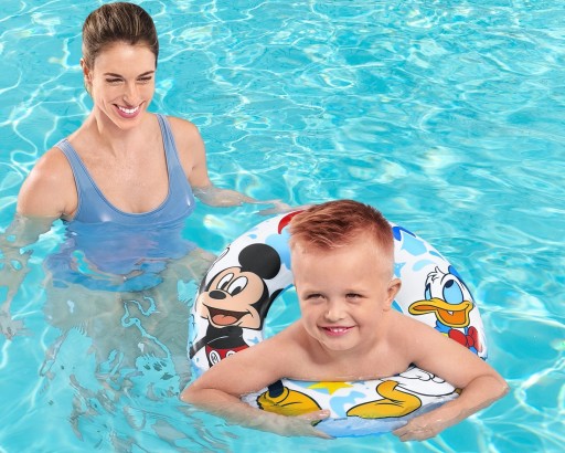 56cm MICKEY MOUSE PLÁVACIE KOLESO BESTWAY 91004 Č