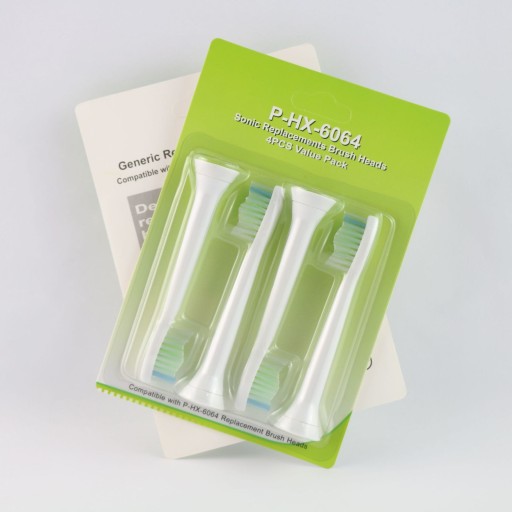 4x TIPY NA MONTÁŽ PHILIPS SONICARE DIAMANT CLEAN HX6064 VÝMENA