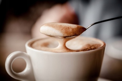 DLHÉ DEZERTNÉ LYŽIČKY NA KÁVOVÉ DEZERTY LATTE SADA 6 ks 9 £