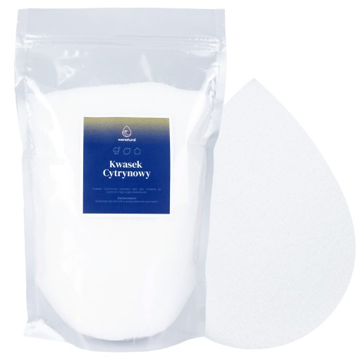 Kyselina citrónová 500g Wenatural - prírodný, potravinársky, univerzálny
