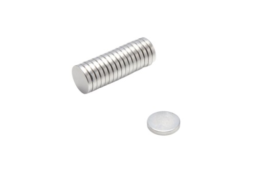 Neodymový magnet valcový MW 12,5x2 N38 10 ks