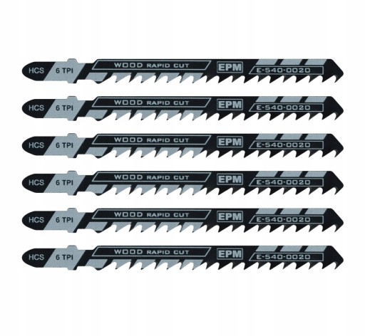 PÍLOVÝ LIST PRO DO priamočiarej píly 100 mm 6TPI WOOD T144D 5