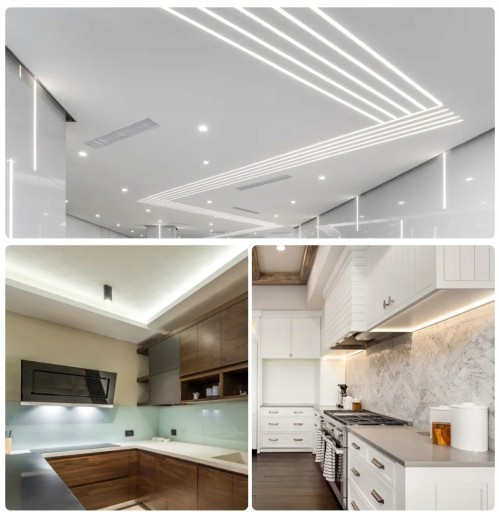 Neónový COB LED pásik 12V 1m 320 diód 6000K STUDENÁ BIELA HOMOGENICKÁ 8MM