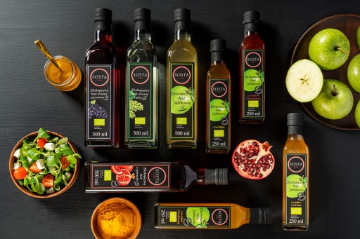 Jablčný ocot 250 ml Bio BIO 6% SOSTA Prírodný nefiltrovaný